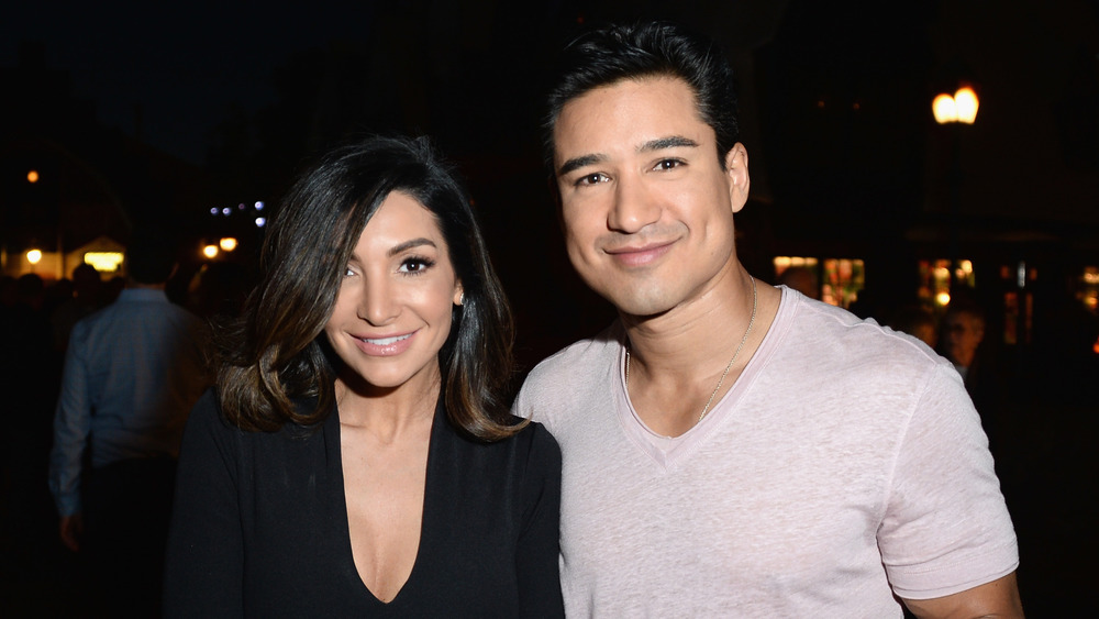 Mario Lopez and his wife, Courtney Laine Mazza