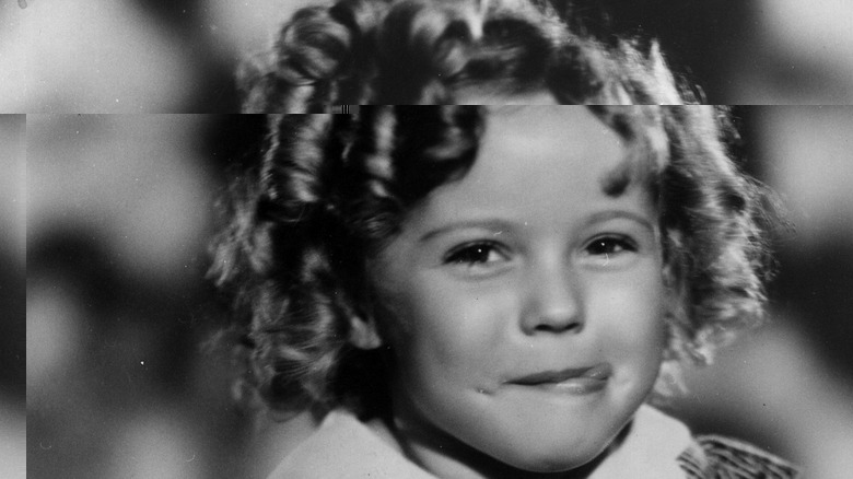 Shirley Temple as a child
