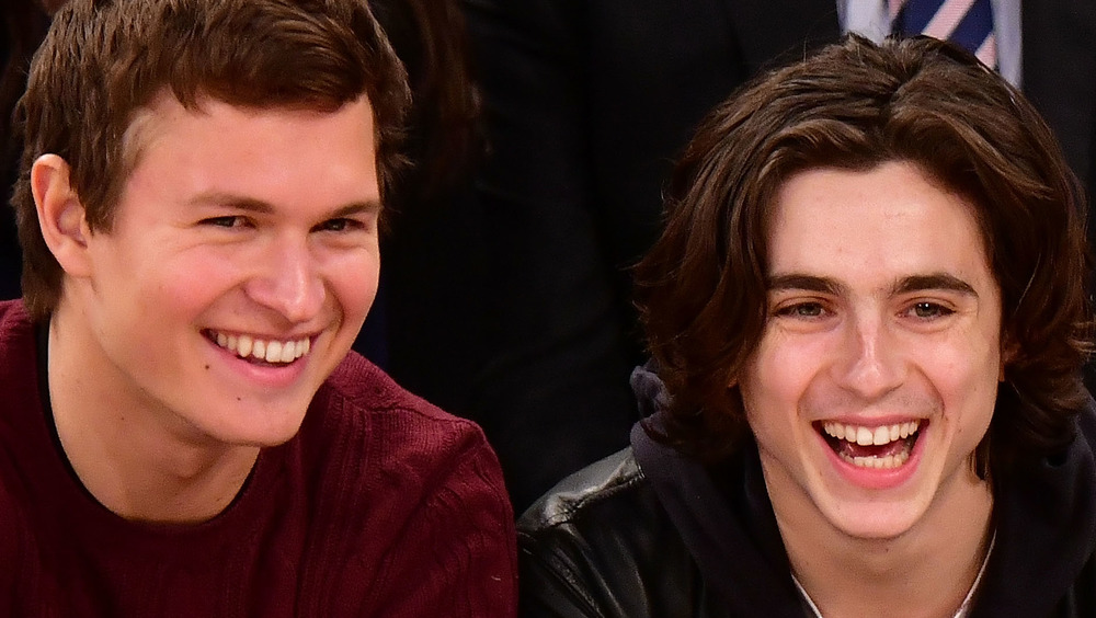 Timothee Chalamet and Ansel Elgort