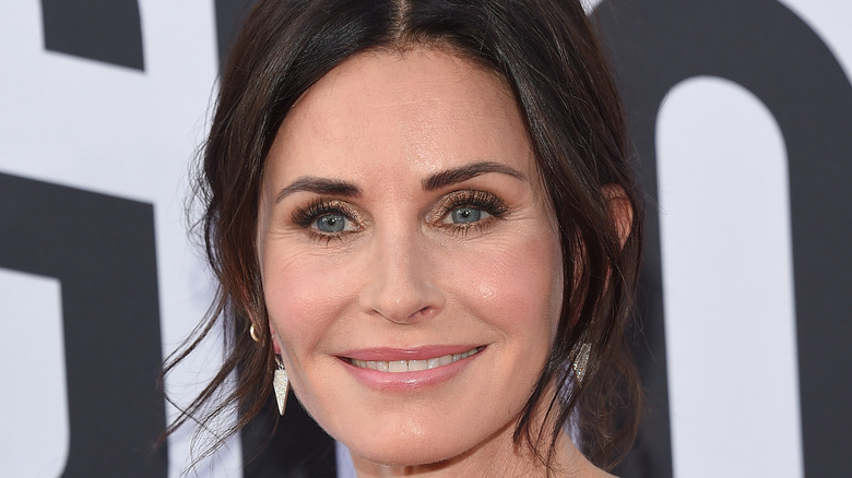 Close-up of Courteney Cox smiling