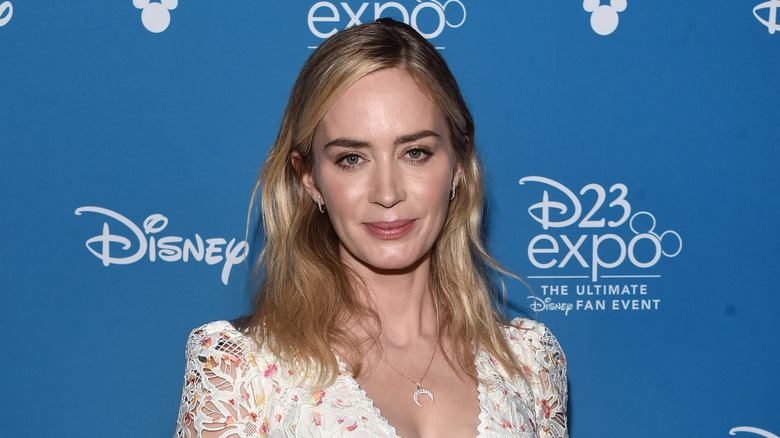 Emily Blunt at a Disney event in 2019
