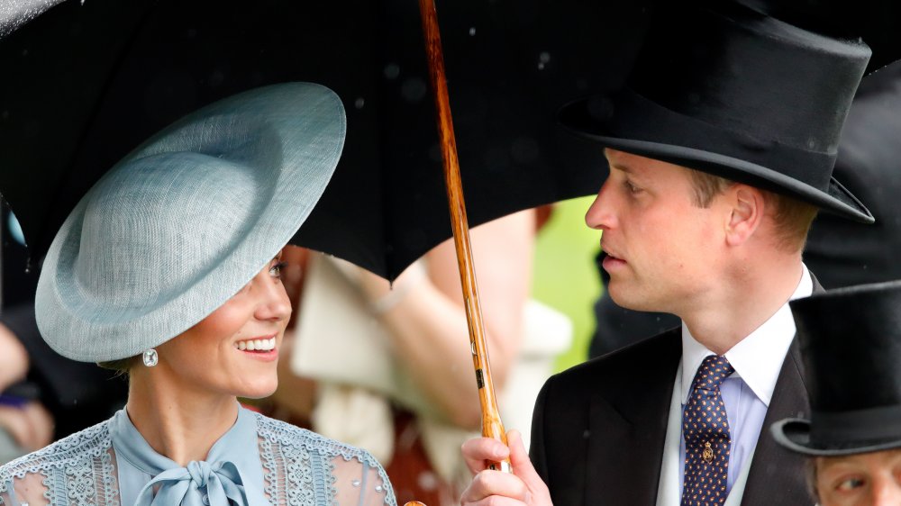 Kate Middleton and Prince William in hats