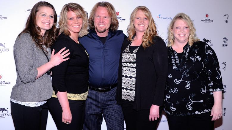 The cast of Sister Wives attends an event