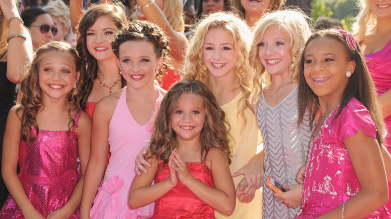 The "Dance Moms" dancers on the red carpet