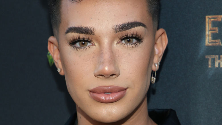 James Charles on the red carpet