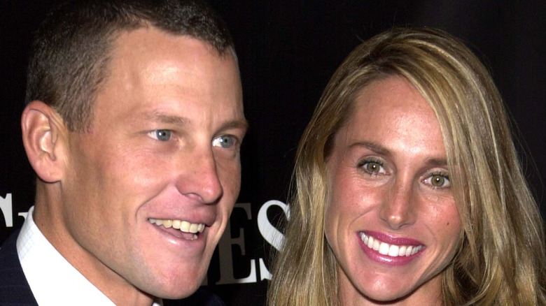 Lance Armstrong and Kristin Armstrong 2002