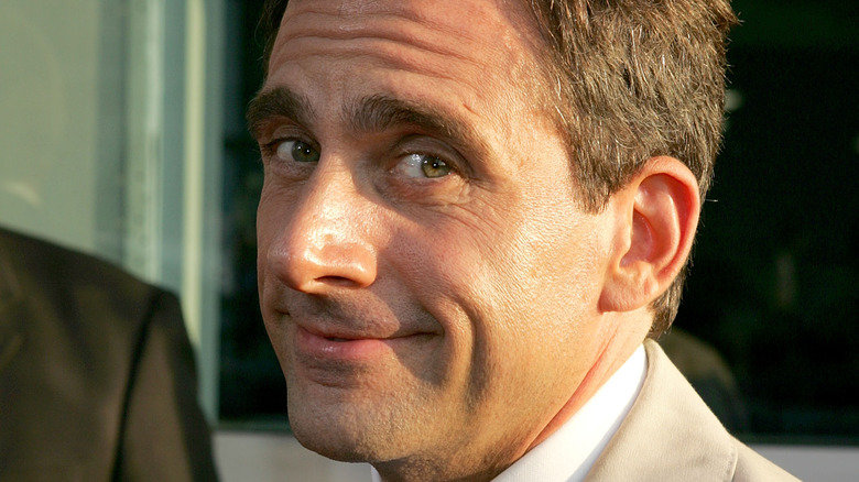 Actor Steve Carell grinning at the camera 