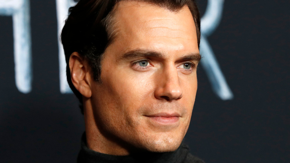 Henry Cavill on the red carpet