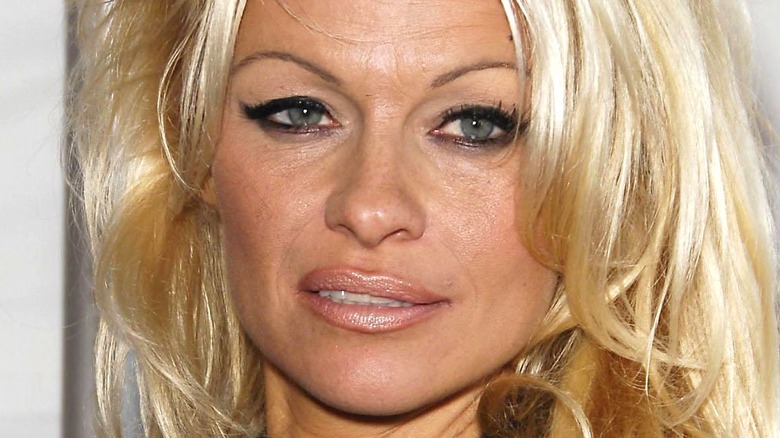 Pamela Anderson at an event. 