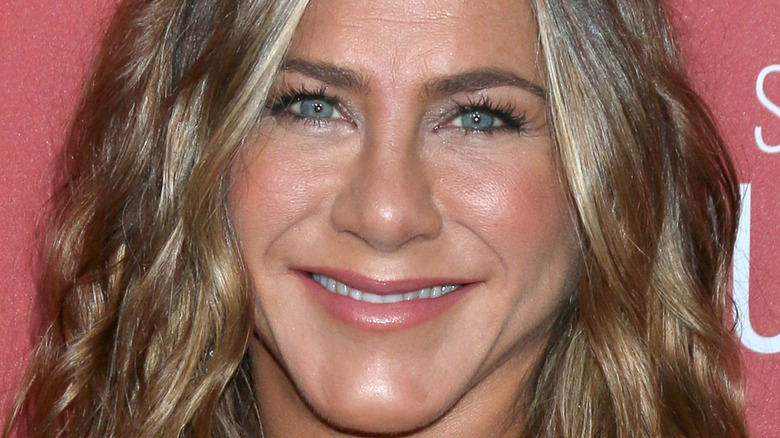 Jennifer Aniston smiling face